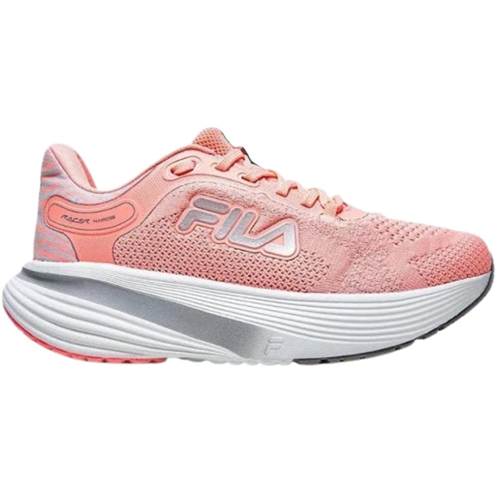 tenis fila racer nairobi feminino-rosa prata